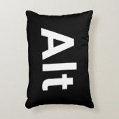 Alt アクセントクッション (正面(垂直))