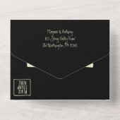 Alt:ハート型スケルトンハンド結婚ハート オールインワン招待状 (裏面)