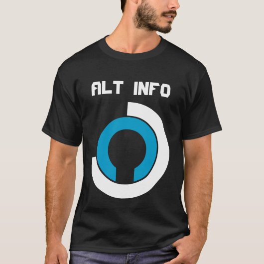 Alt – 情報 tシャツ (正面)