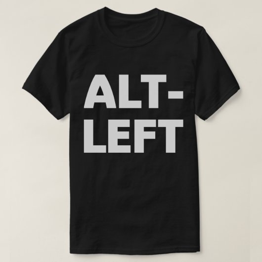 Alt-離れアンチトランプシャツ Tシャツ (デザイン正面)