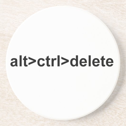 alt>ctrl>deleteのコースター コースター (正面)
