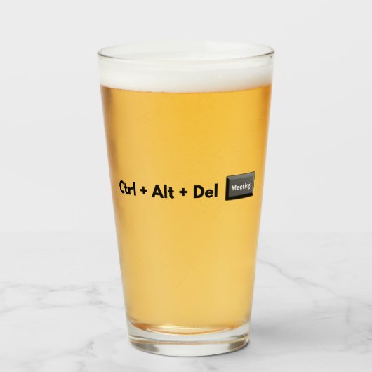 Alt Delオタク系のミーティングの制御 タンブラーグラス (ドリンク正面)