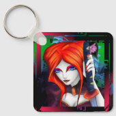 Alt Delta:剣を持つ式 キーホルダー (正面)