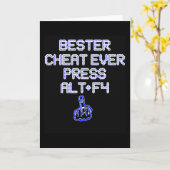 ALT F4カンニング カード (黄色い花)