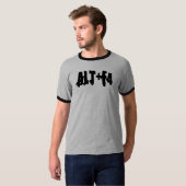 ALT+F4ティー Tシャツ (正面フル)