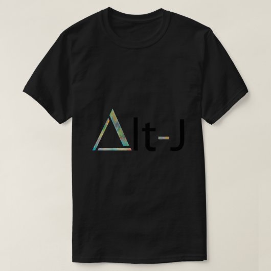 Alt-J Band Logo Classic T-Shirt Tシャツ (デザイン正面)