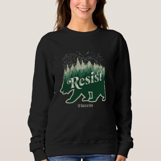 ALT NATIONAL PARK SERVICE RESIST スウェットシャツ (正面)