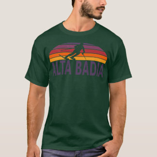Alta Badia Dolomites Italy Ski Resort Snowboard Sn Tシャツ