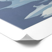 Alta Utah Ski Poster - Powder Snow Mountain Wall ポスター (角)