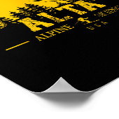 Alta Utah Usa Ski Resort Alpine Skiing Wasatch Mou ポスター (角)