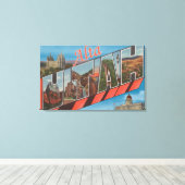 Alta, UtahLarge Letter ScenesAlta, UT キャンバスプリント (インサイチュ (ウッドフロア))