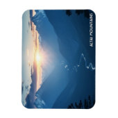 Altai Mountains Mongolia travel マグネット (縦)