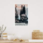 Altai Region - Matchbox Print - Aesthetic Wall Art ポスター (キッチン)
