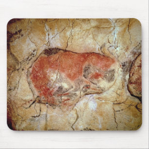 Altamiraの洞窟からのバイソン マウスパッド