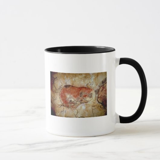 Altamiraの洞窟からのバイソン マグカップ (右)