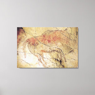 Altamira、紀元前のc.15000の洞窟からのバイソン キャンバスプリント
