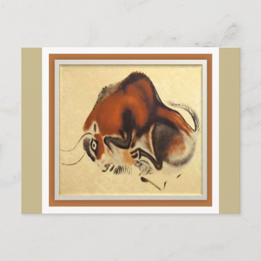 ALTAMIRA CAVE (スペイン)アート ポストカード (正面)