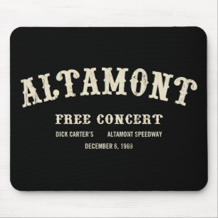 Altamontはコンサートを解放します マウスパッド