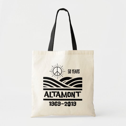 Altamont Speedway 1969-2019 50周年記念 トートバッグ (正面)