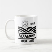 Altamont Speedway 1969-2019 50th Anniversary コーヒーマグカップ (左)