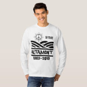 Altamont Speedway 1969-2019 50th Anniversary  Tシャツ (正面フル)