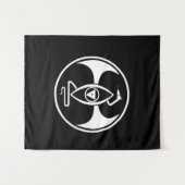 Altar Hanging Tapestry - Red Dragon (Dragon Rouge) タペストリー (正面(横))