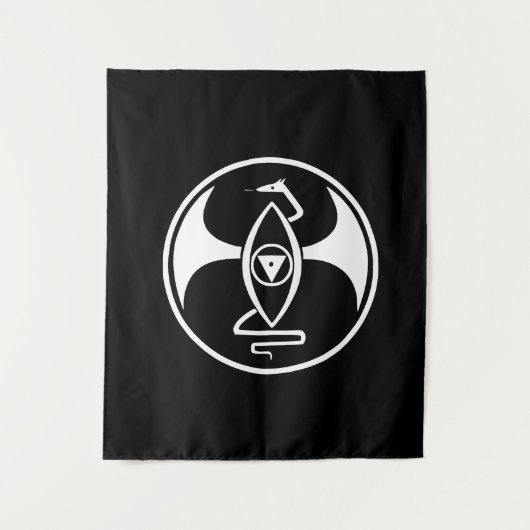 Altar Hanging Tapestry - Red Dragon (Dragon Rouge) タペストリー (正面)