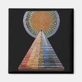 Altarpiece by Hilma af Klint, Fine Art マグネット (正面)