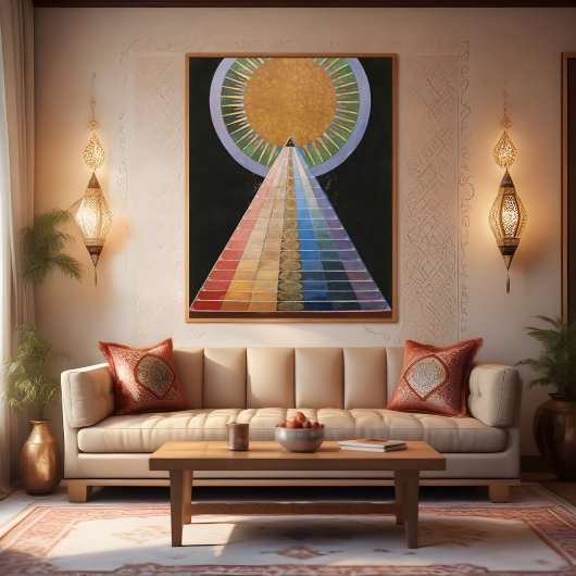 Altarpiece No 1,Group X Altarpieces,Hilma af Klint ポスター