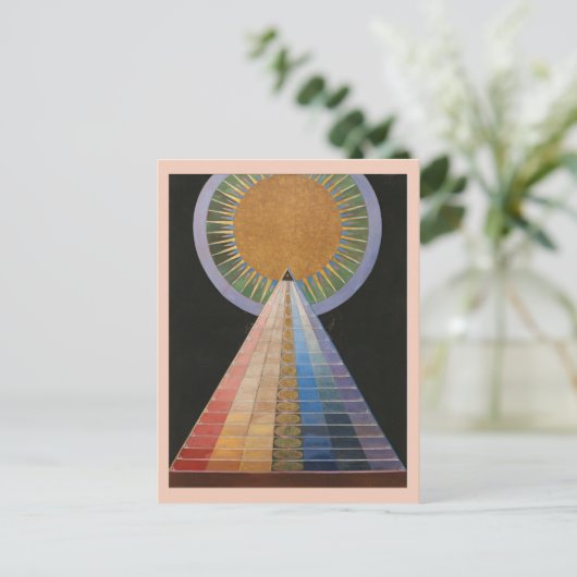 Altarpiece No 1,Group X Altarpieces,Hilma af Klint ポストカード (スタンド正面)