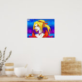 AltDelta ：イエローゲイザーポスター ポスター (キッチン)