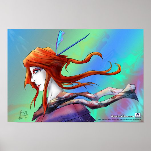 AltDelta : Red Geisha Poster ポスター (正面)