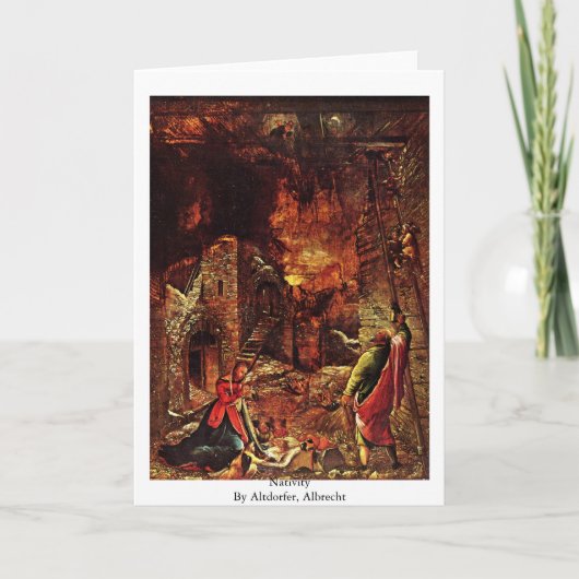 Altdorfer、アルブレヒト著出生 シーズンカード (正面)