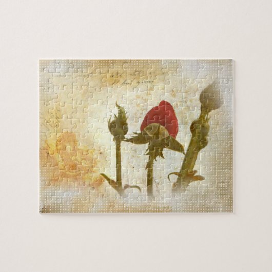 Alte Rose ジグソーパズル (横)