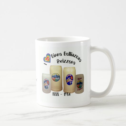 Alte Schweizer Bier Brewerie Tasse コーヒーマグカップ (右)
