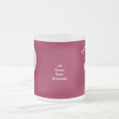 Alte Schweizer Bier Brewerie Tasse フロストグラスマグカップ (中央)