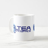 Alteaの大気および宇宙空間 コーヒーマグカップ (正面左)