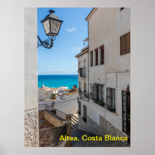 Altea, Cost Blanca,スペイン ポスター