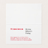 Altenpflege Ambulante Pflege Visitenkarten 名刺 (内部フラット)