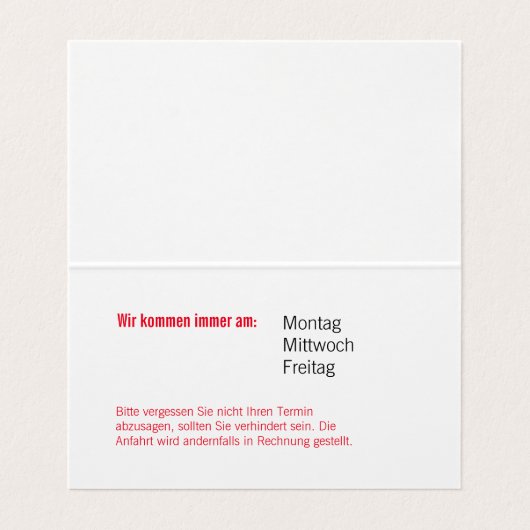 Altenpflege Ambulante Pflege Visitenkarten 名刺 (内部フラット)