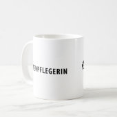 altenpflegerin コーヒーマグカップ (正面左)