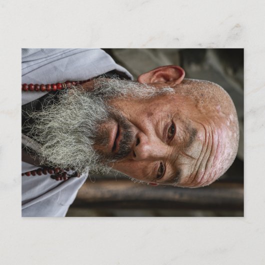 Alter Chinesischer Mönch ポストカード (正面)