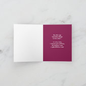 Alter Ego 恋しく思誕生日折り畳みあいさつカード カード (内部)