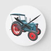 Alter Traktor ラウンド壁時計 (正面)