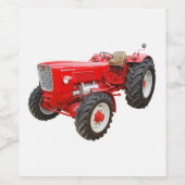 Alter Traktor Güldner ワインラベル (シングルラベル)