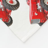 Alter Traktor Güldner G 75 AS フリースブランケット (角)