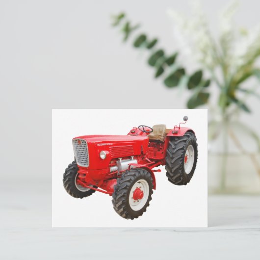 Alter Traktor Guldner G 75 AS ポストカード (スタンド正面)