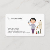 alterations  services editable   business card 名刺 (正面)