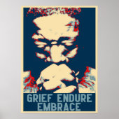 Altered Obama Hope Poster ポスター (正面)