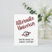 Alternate Universe Cafeはがき ポストカード (スタンド正面)